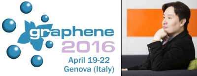 교수님께서 제노바에서 개최된 'Graphene 2016' 국제학회에서 강연을 하셨습니다. 