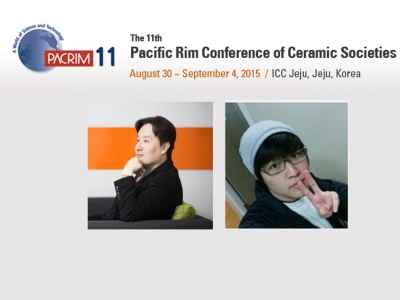 병완이가 제주도에서 개최하는 'The 11th Pacific Rim Conference of Ceramic Societies' 에서 교수님 대신하여 초청강연을 하였습니다.