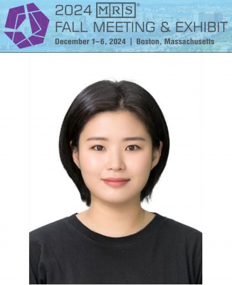 은지가 미국에서 개최된 '2024 Materials Research Society (2024 MRS) Fall Meeting'에서 구두발표를 하였습니다.