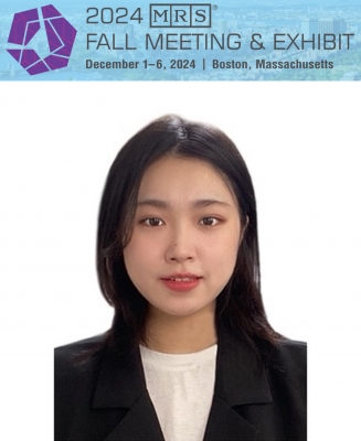 자경이가 미국에서 개최된 '2024 Materials Research Society (2024 MRS) Fall Meeting'에서 구두발표를 하였습니다.