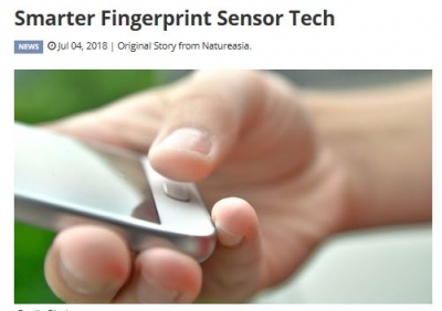 Technology networks: Smarter fingerprint sensor tech